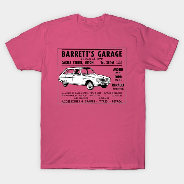 RENAULT DEALER ADVERT T-Shirt by Throwback Motors